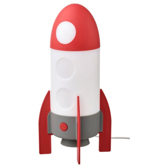 IKEA AFTONSPARV LED table lamp, rocket, multicolor - Picture 1 of 5